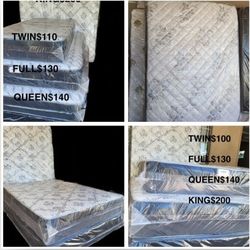 Mattresses King Queen Full Twin 