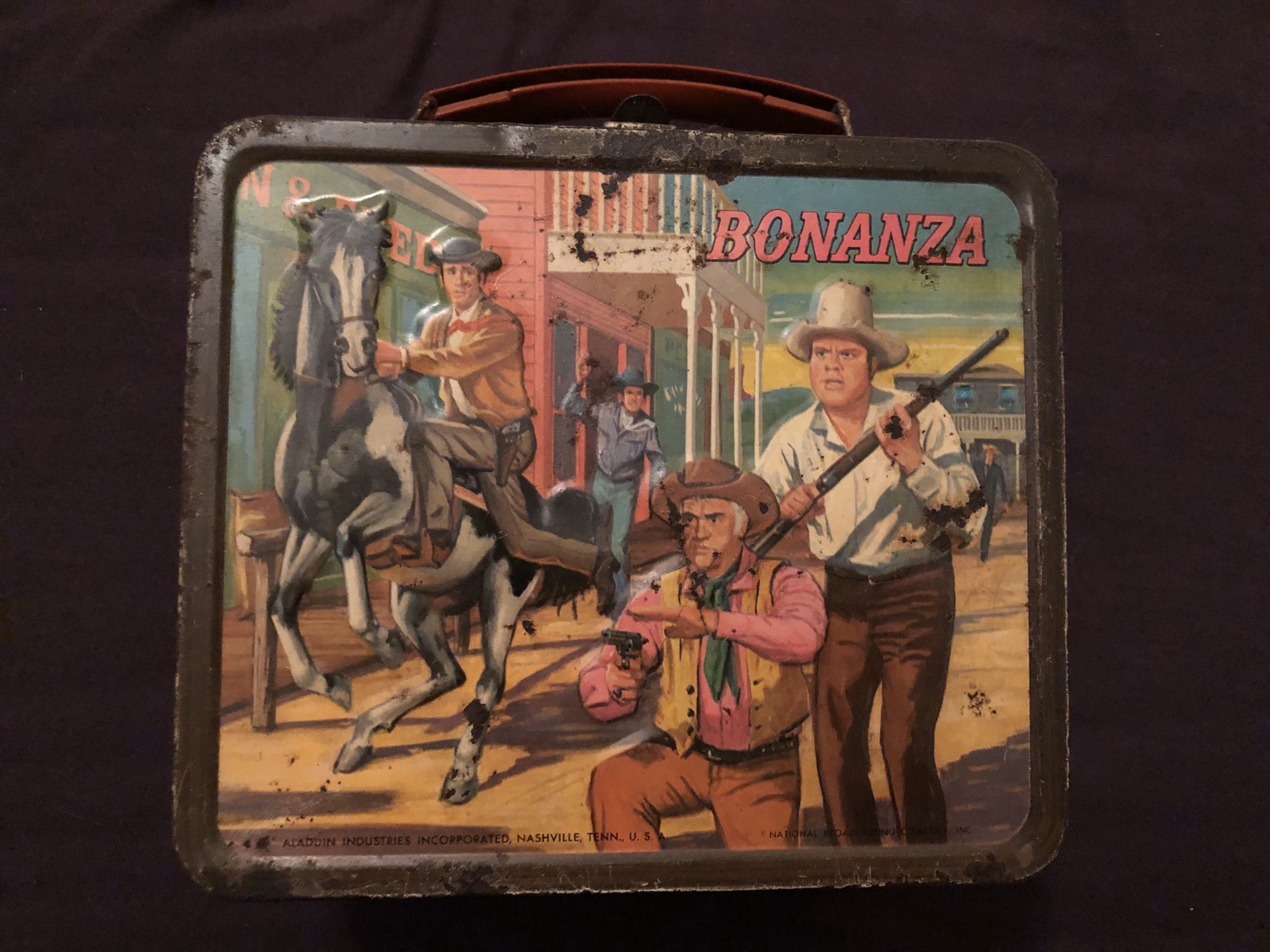 Bonanza vintage lunchbox