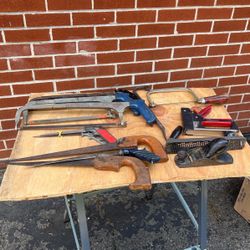 Assorted Saws and Extra Tools