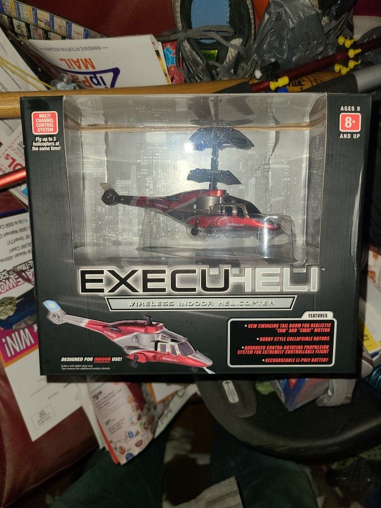 Wireless Indoor Helicopter