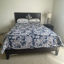 Bed With Bed Frame And Head, Mattress, & Bed Spring 