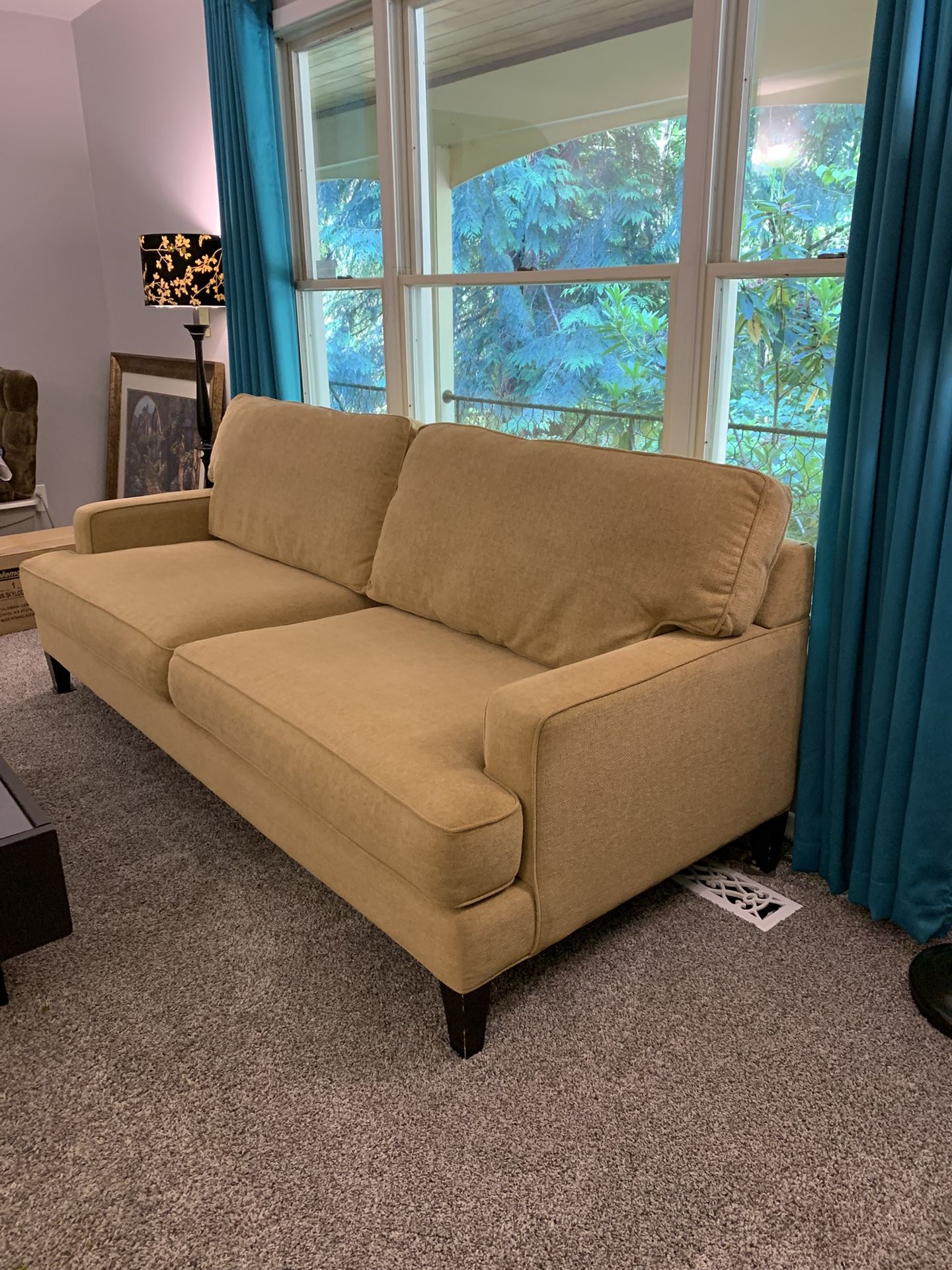 Sofa, Chairs $400 Each—-D36 W85 H29 H With Pillow35