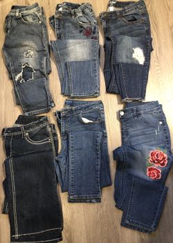 Girls Size 16 Jeans 