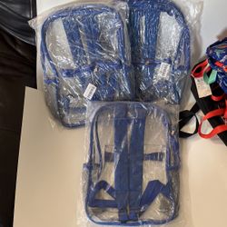 Clear Book  Bags / Backpacks 