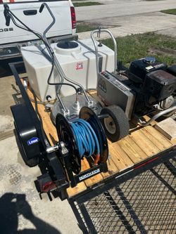 Pressure Cleaning Trailer