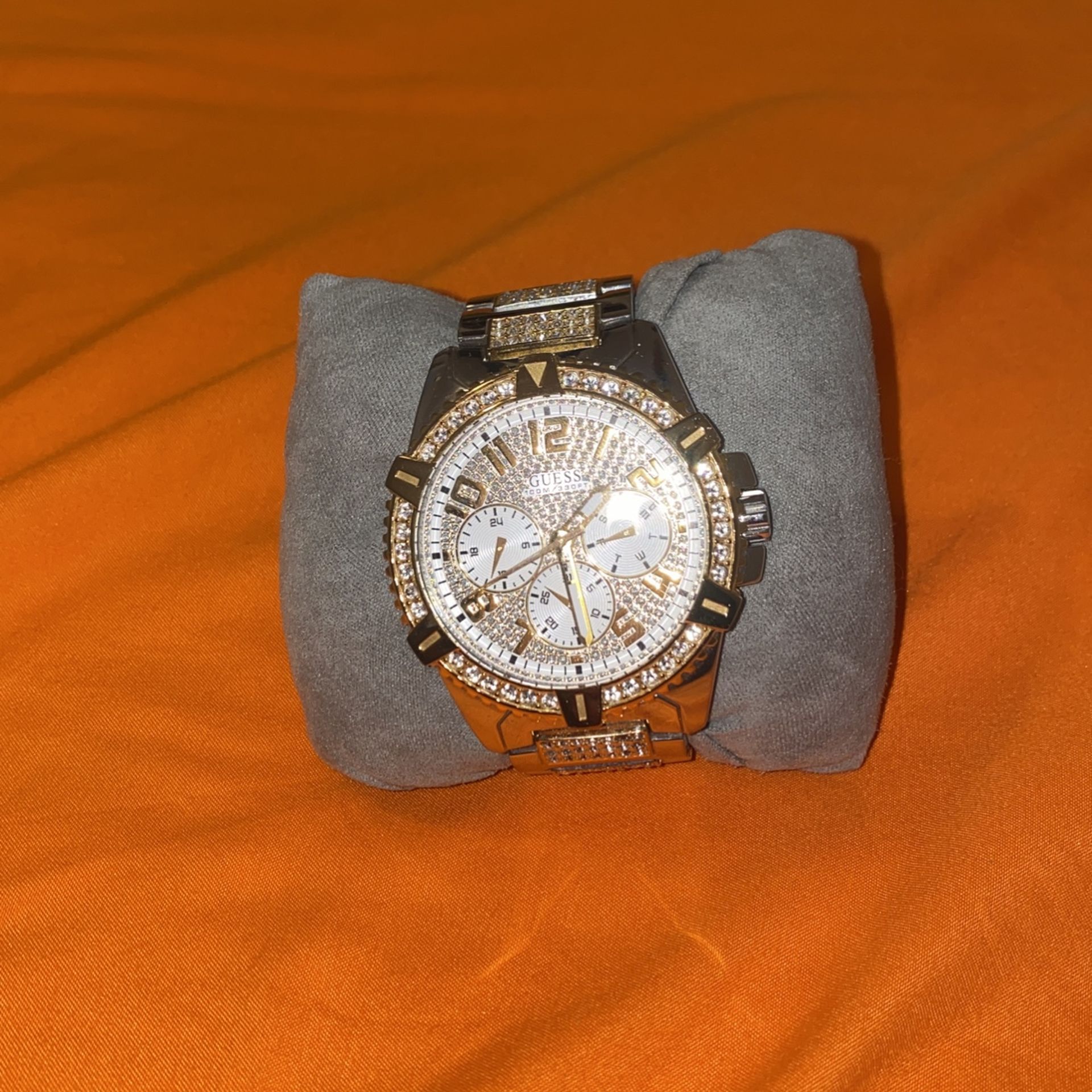 Silver Tone/ Gold Tone Guess Watch