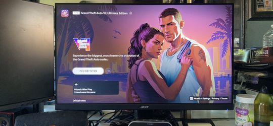 2 monitors 1 new 1 used