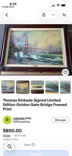 Thomas Kinkade Signed Limited Edition