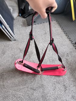 Red  Suspension Trainer Foot Cradle Board