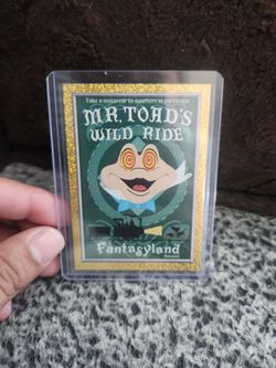 70th anniversary topps mr toad