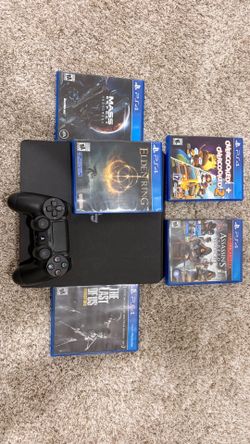 PS4 + DualShock 4 Controller + Elden Ring