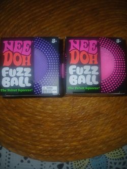 2 NEEDOH FUZZ BALLS