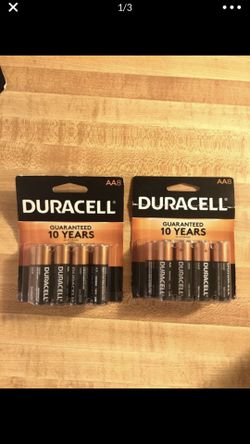 AA Duracell batteries