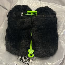 Luxe Fur Crocs 