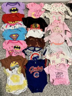 0-3 Month Girl Clothes Lot