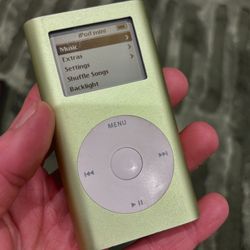 Modded 16GB Green 1st Gen Apple iPod mini - M9434LL/A - Works!