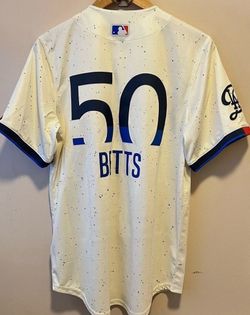 Dodgers Mookie Betts #50 city Connect men sizes and women sizes
