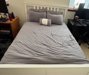 Ikea Hemnes bed frame and mattress for $120