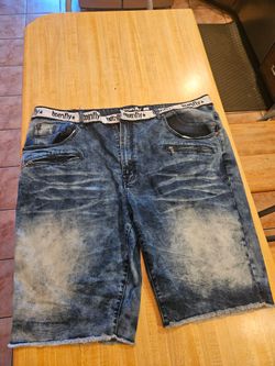 Born Fly Denim Shorts Size 46