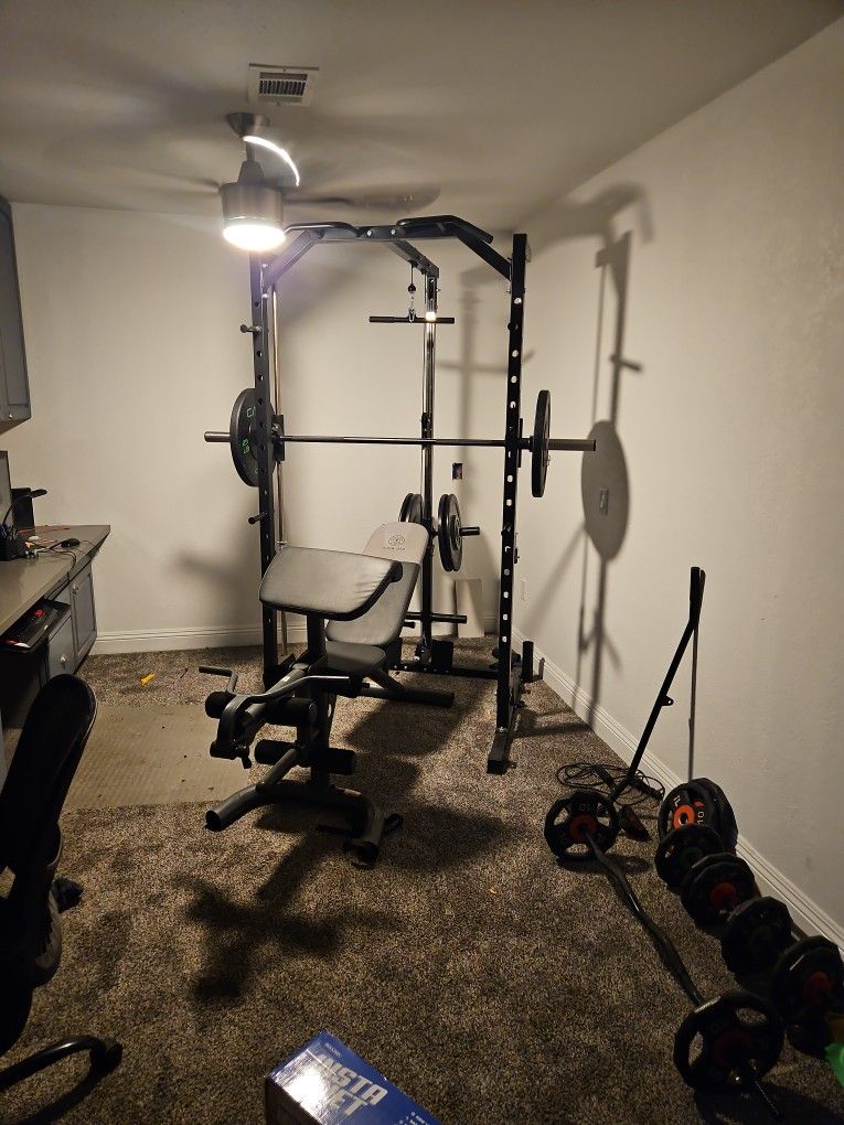 All In One Smith Machine And Weights
