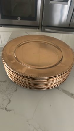 Charger plates