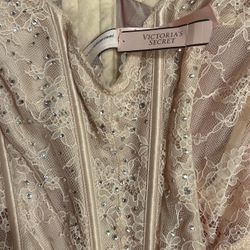 Victoria Secret-Bustier Corset Lace Bra Top