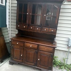 Solid Wood Kitchen Hutch ‼️DELIVERY AVAILABLE‼️