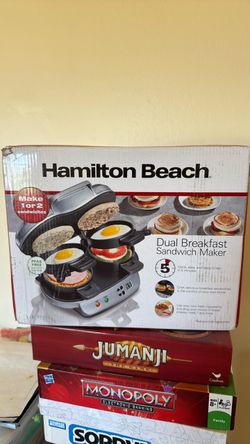 Hamilton Beach dual sandwich maker