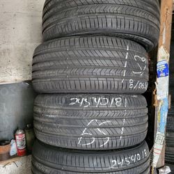 Set Of 4 Kumho..245 40 18