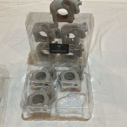 Elephant. Napkin, Rings