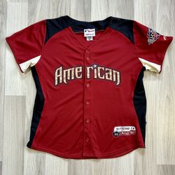 Jon Lester MLB 2011 American  All Star Game Jersey Youth Large. Good Condition, See Pics