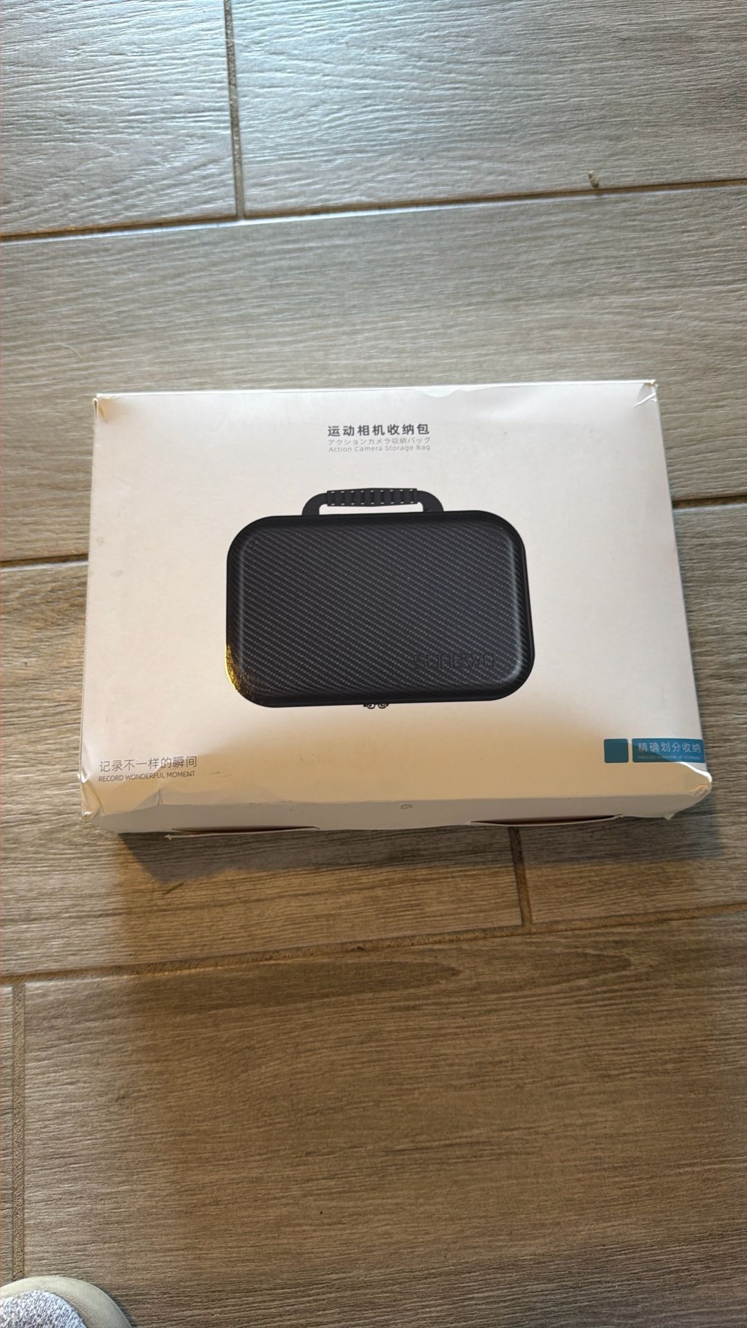 Fujing Waterproof Action Camera Carrying Hard Case for DJI OSMO Action 5 Pro,Storage Box Handbag Travel Portable Bag Compatible With DJI Osmo Action 5