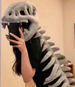 Bone Dinosaur Skeleton Halloween Costume