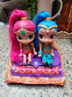🌿🎀Shimmer & Shine Magic Flying Carpet Toy Set🎀🌿