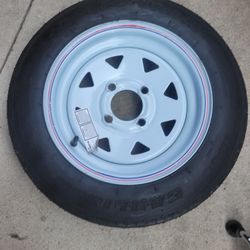 New Trailer Tire Carlisle Size 4.80 X 12