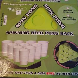 Spinning Beer Pong Game