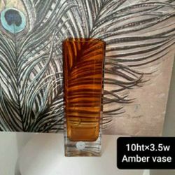Amber Vase