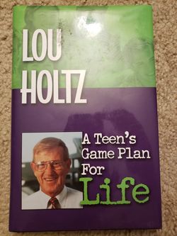 Teen's Game Plan for Life by Lou Holtz (Hardcover, 2002)