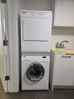 Miele washer and dryer stackable