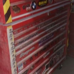 Snapon Tool Box With Various Tools  As Is