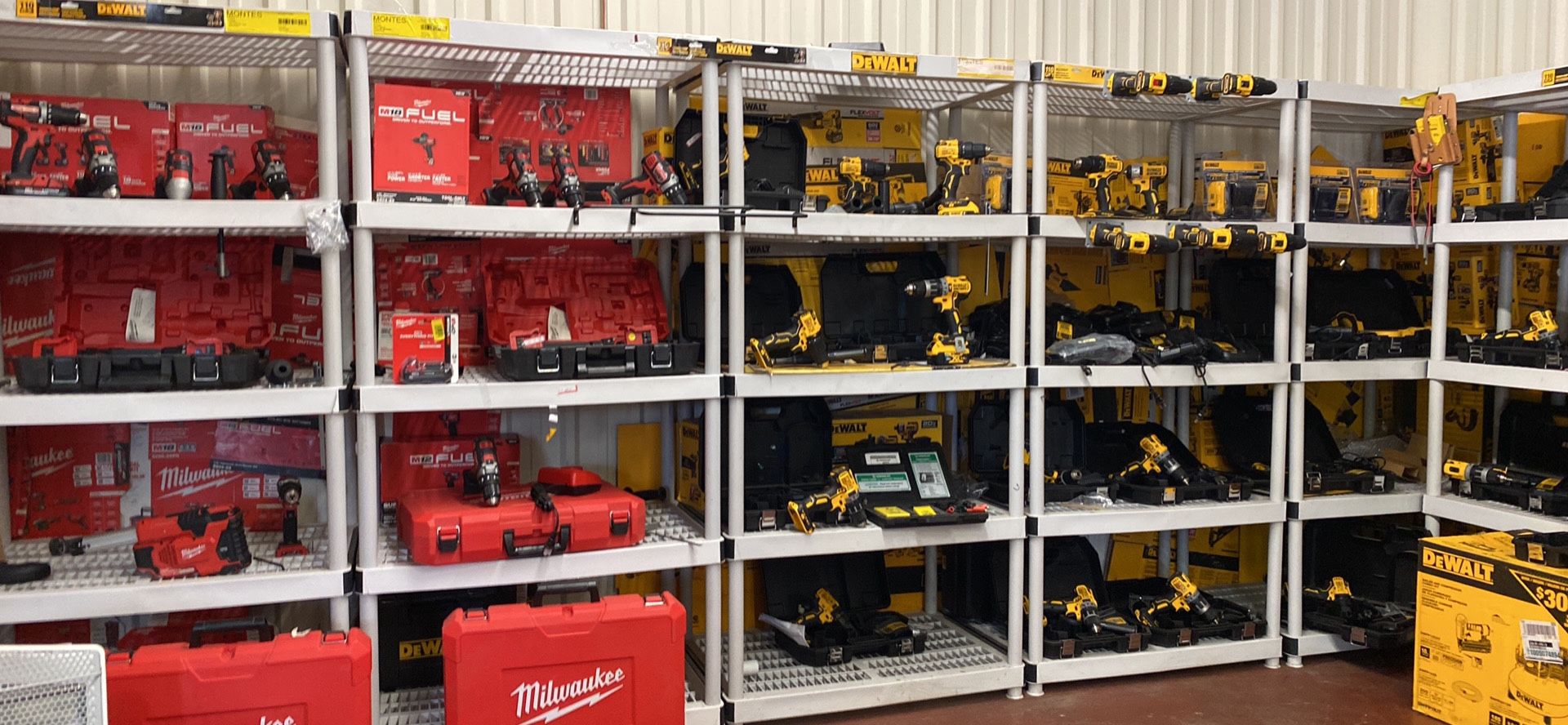 TOOL SALE MONDAY, TUESDAY, WEDNESDAY, THURSDAY, FRIDAY AND SATURDAY