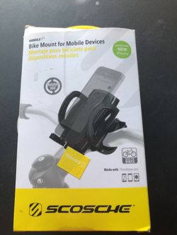 Bike mount for mobile devices