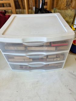 Large collection of rubber stamps