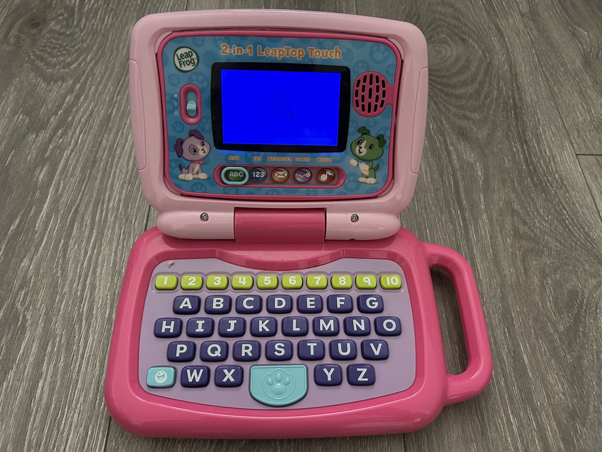 2-in-1 LeapTop Touch, Pink Kids Laptop