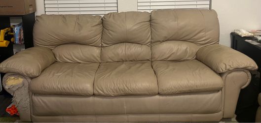Beige Couch -SUPER COMFY