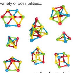 3D puzzle Magnetic Stem Toy