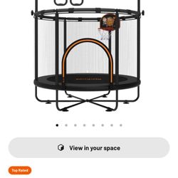 Jumpfly 5FT Trampoline for Kids 60 inch Toddler 