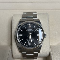 Rolex Oyster Perpetual 126000 Black Dial Watch
