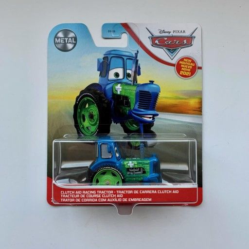 Disney Pixar Cars Clutch Aid Racing Tractor #121