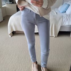 J Brand 25 Women Mid Rise Super Skinny Jeans